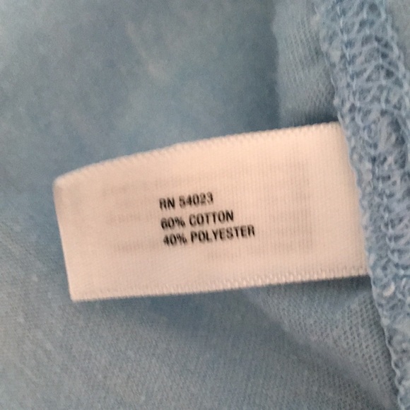 Blue Short-sleeved Tee by Gap Maternity - Picture 5 of 9